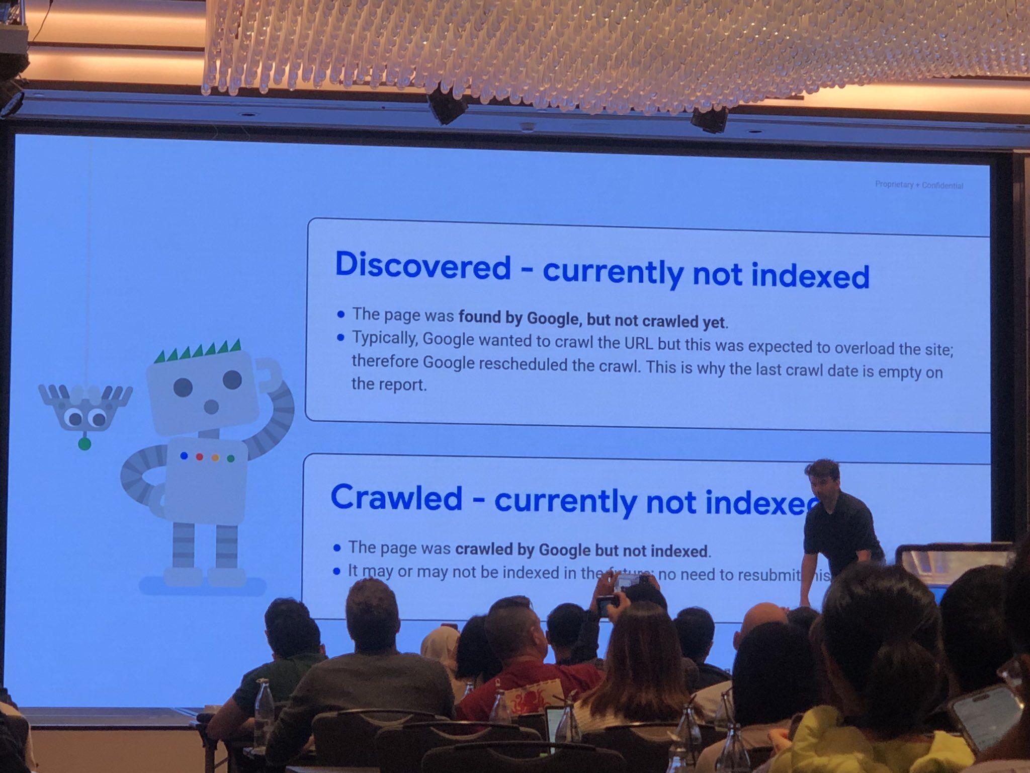 Crawled - Currently not indexed